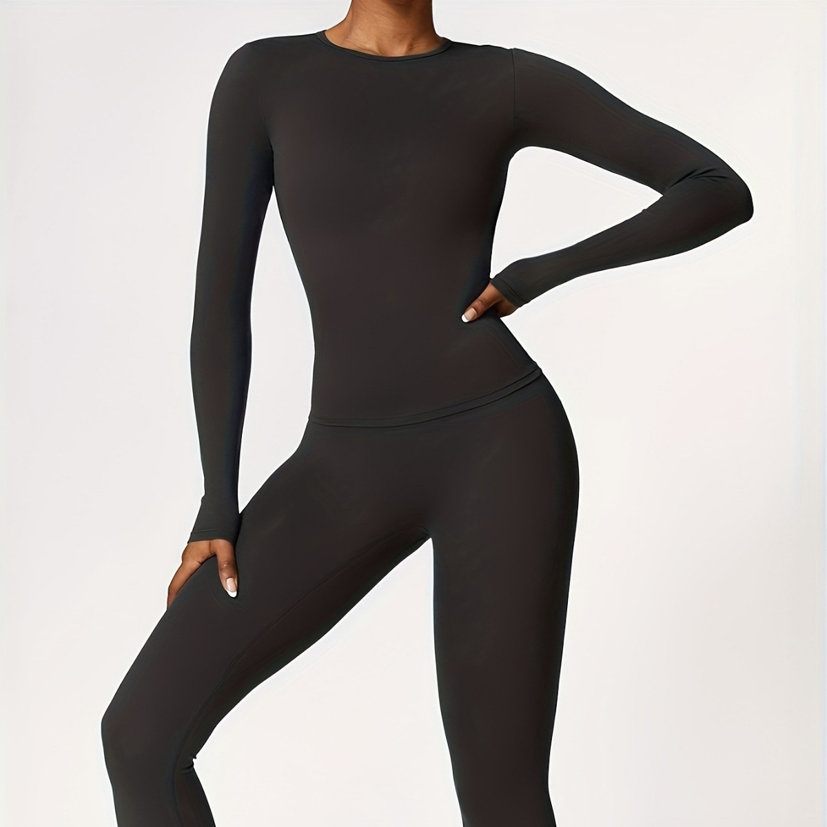 Yoga Pilates Yoga - Tight-fitting yoga suit slim long-sleeved outdoor