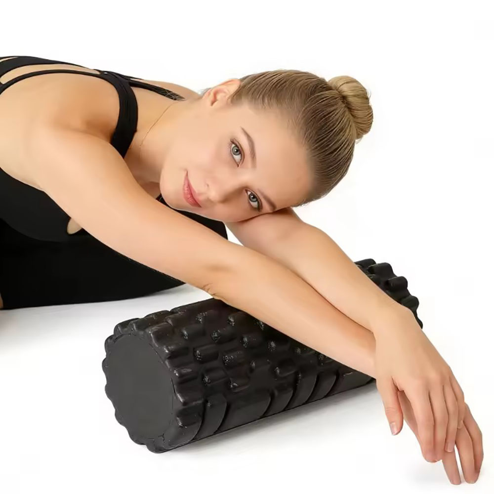 Pilates Yoga Shoes - 33cm Foam Roller for Muscle Massage