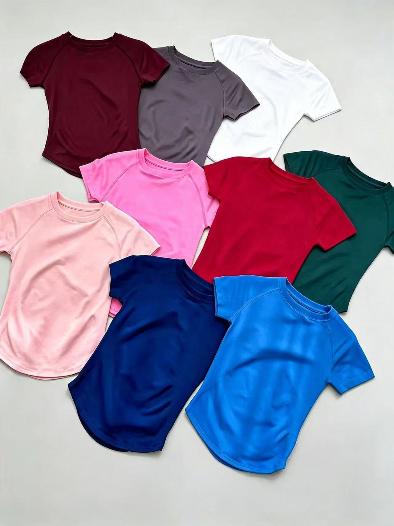 Pilates Yoga Top - DFUF Women's Summer Short Sleeve Sports