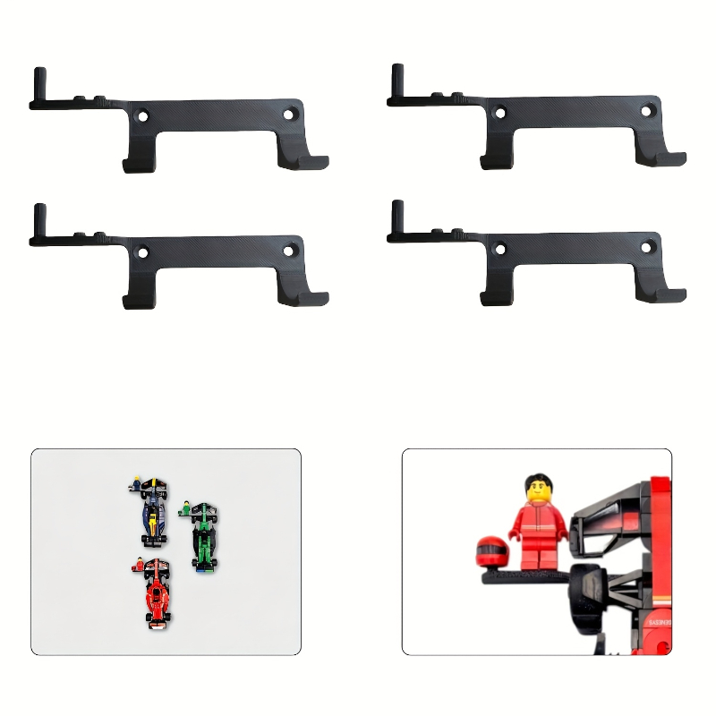 4PCS Wall-Mounted Cars Model D - Victor Racket Jetspeed recension och pris