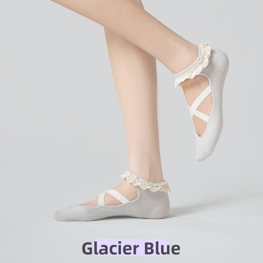 Gifts Non Slip Yoga Socks Lace - Pilates Yoga Gifts recension och pris