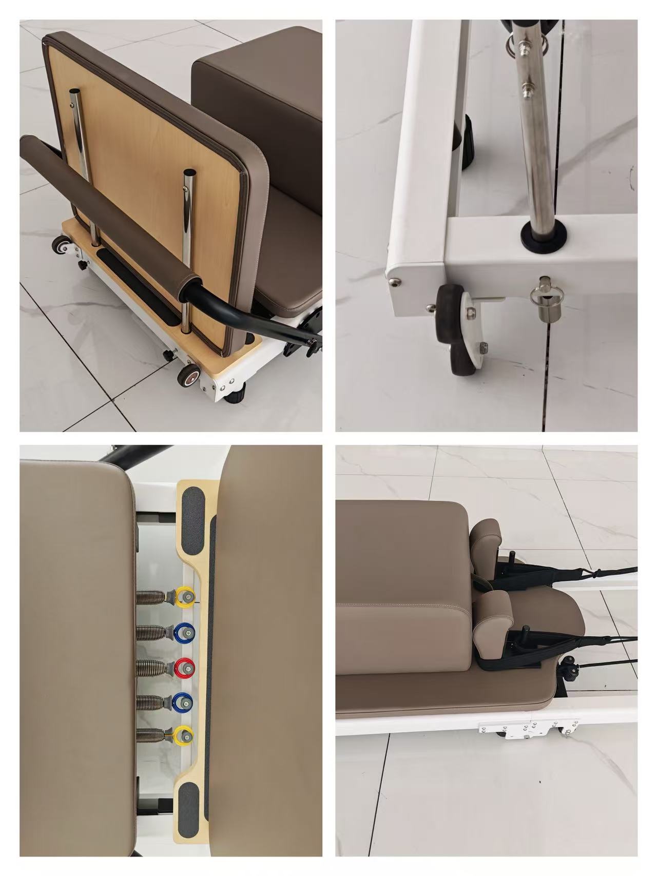 Professional Foldable Aluminum - Pilates Reformer Spring recension och pris