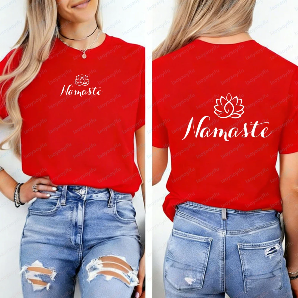 Namaste T Shirt Trending Yoga  - Pilates Yoga Gifts recension och pris
