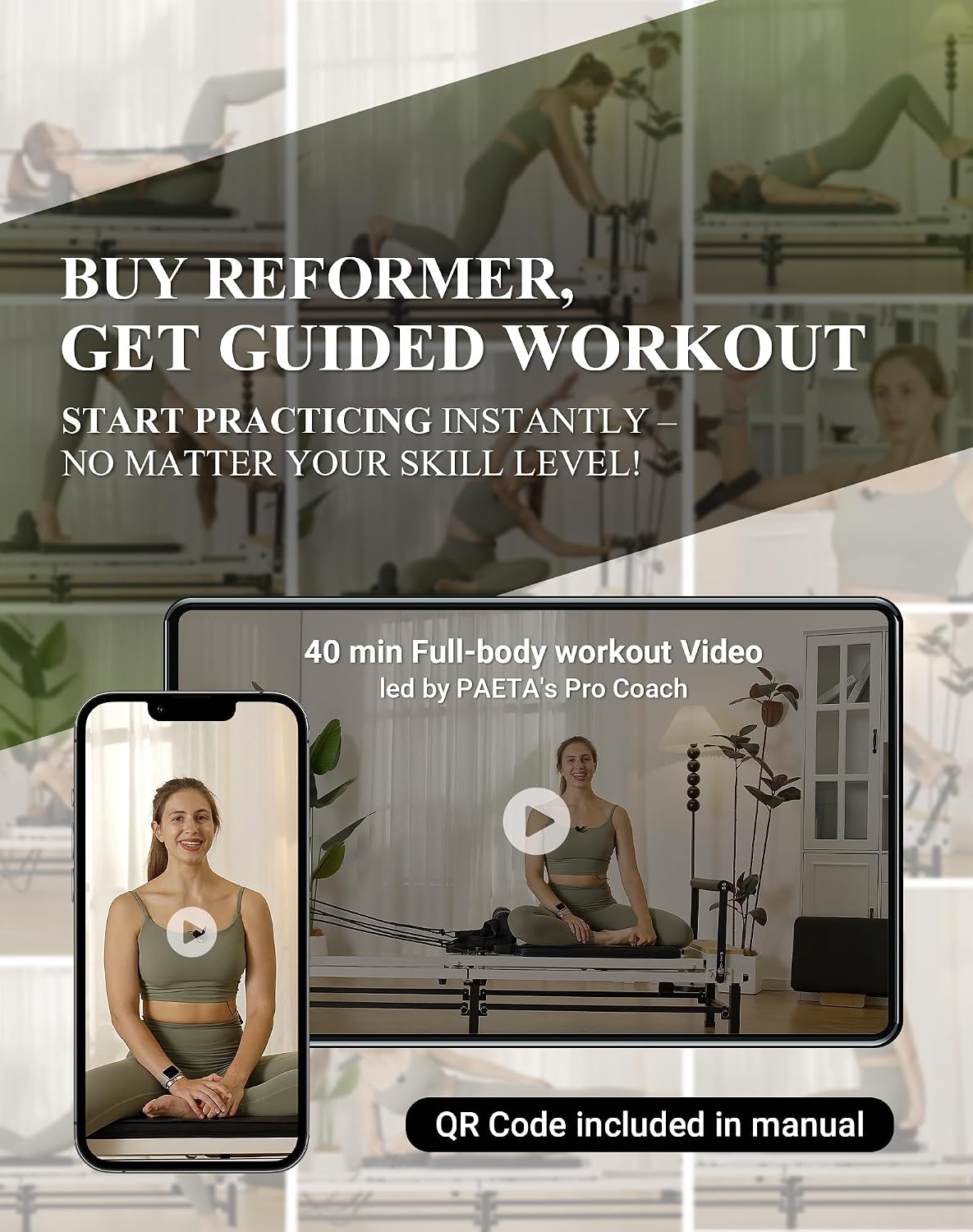 Foldable Pilates Reformer Mach - Pilates Reformer Spring recension och pris