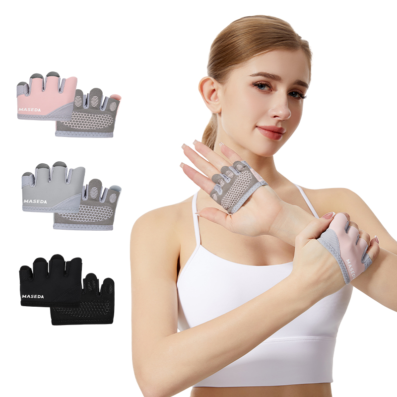 Pair of Fitness Fingerless Glo - Yoga Pilates Yoga recension och pris