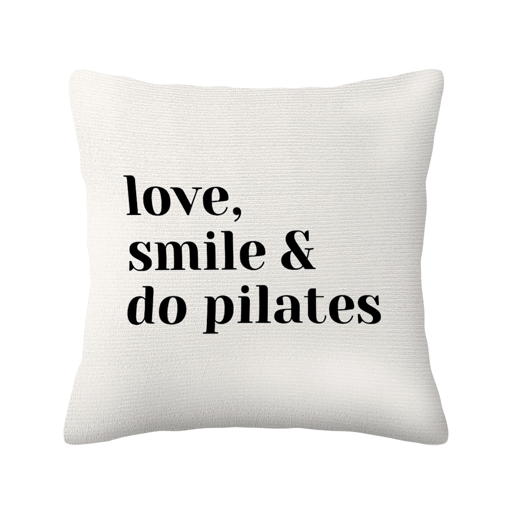 Love Smile Do Pilates Pillowca - Pilates Yoga Gifts recension och pris