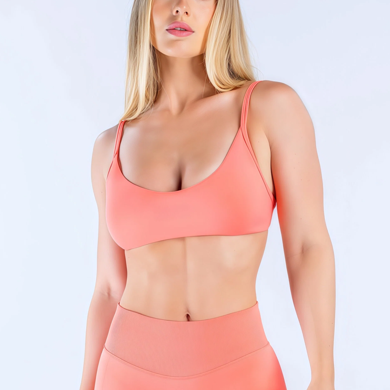 HISTELLO Impact Scoop Neck Bra - Pilates Yoga Top recension och pris