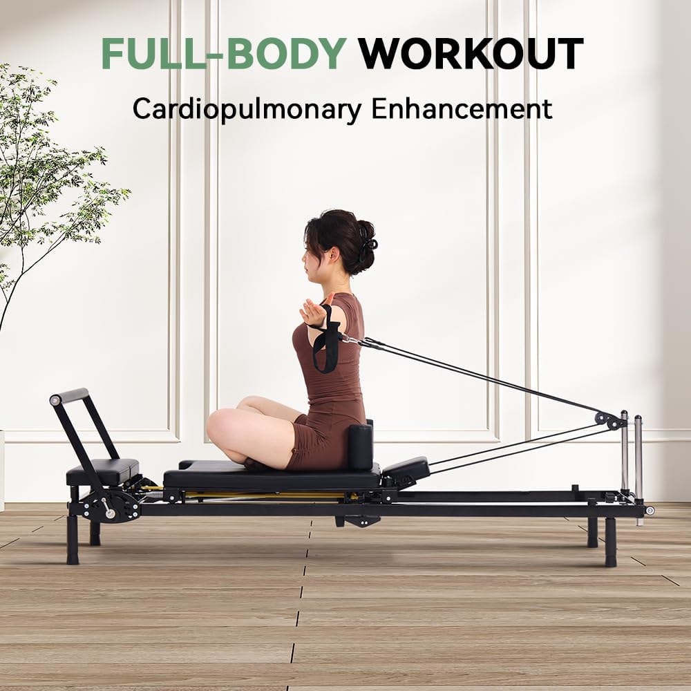 Foldable Pilates Reformer Mach - Pilates Reformer Spring recension och pris