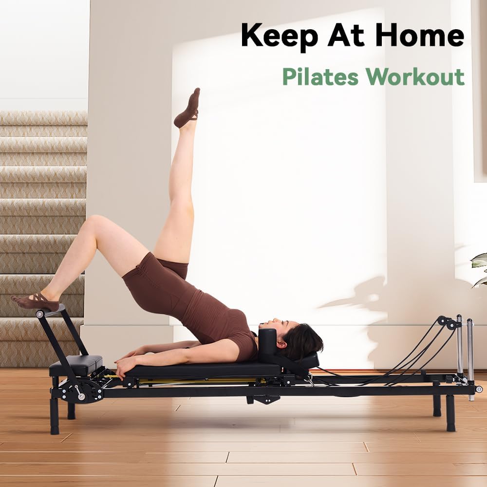 Foldable Pilates Reformer Mach - Pilates Reformer Spring recension och pris