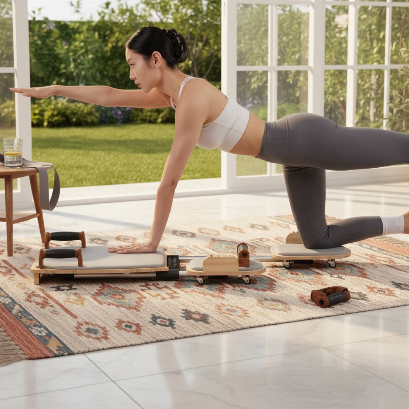 Home Pilates Reformer 6 Spring - Pilates Reformer Spring recension och pris