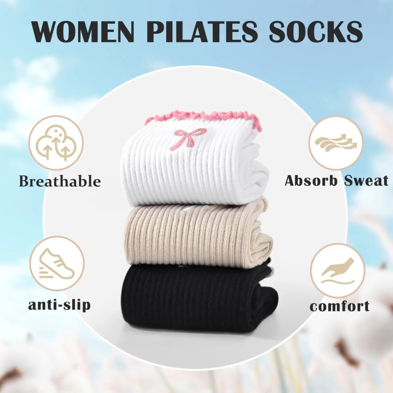 Professional Yoga Socks, Cotto - Yoga Pilates Yoga recension och pris
