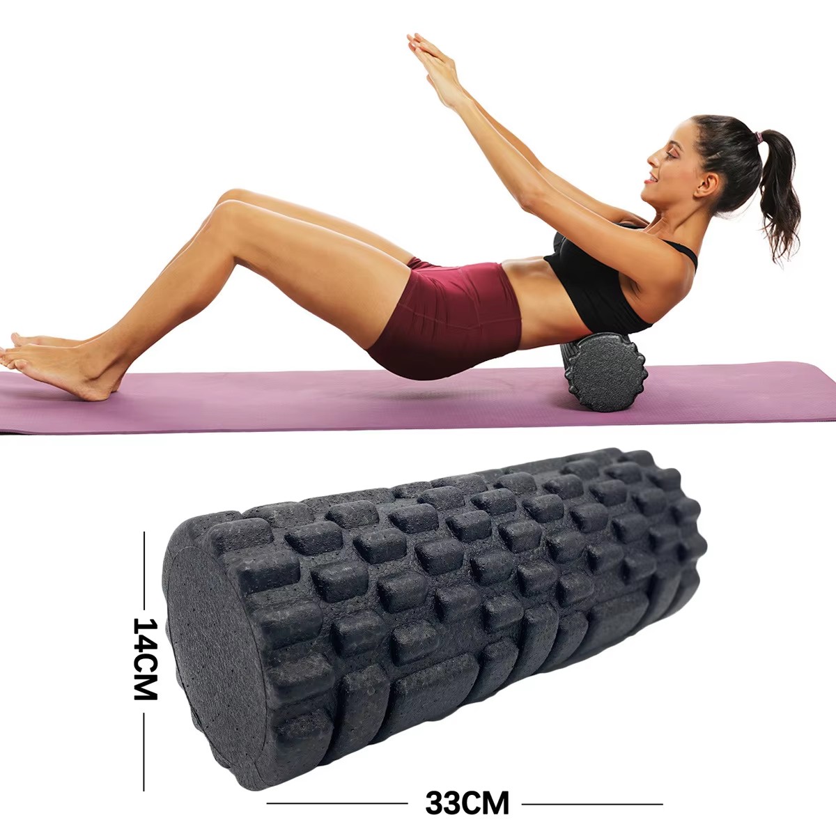 30/33cm Fitness Foam Roller Yo - Pilates Yoga Shoes recension och pris