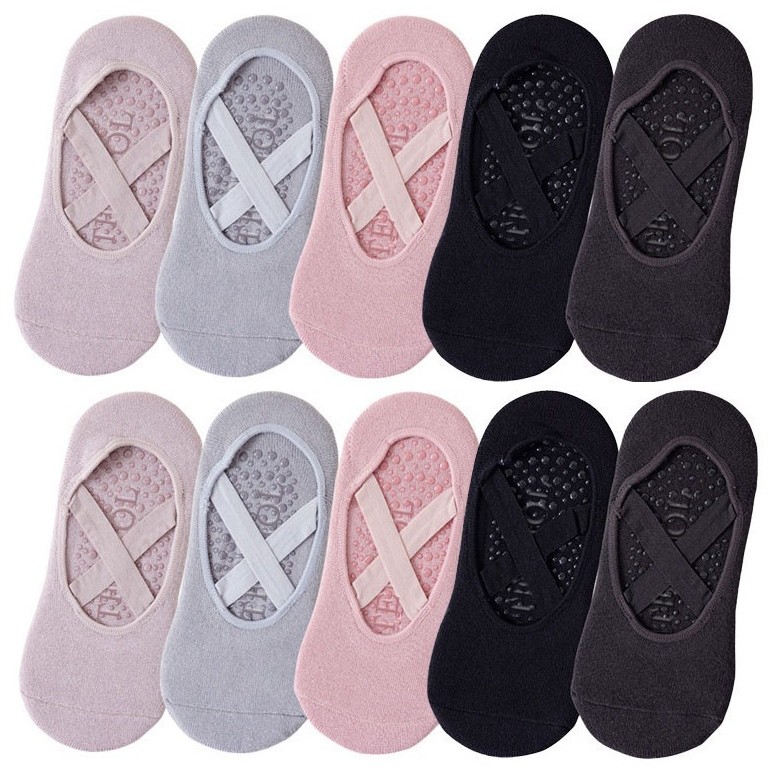 1/3  Pairs Yoga Socks Women Co - Pilates Yoga Barre recension och pris