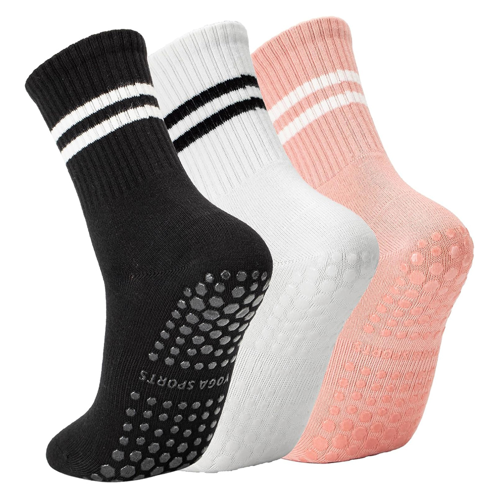 Yoga Pilates Socks with Grips  - Pilates Yoga Barre recension och pris