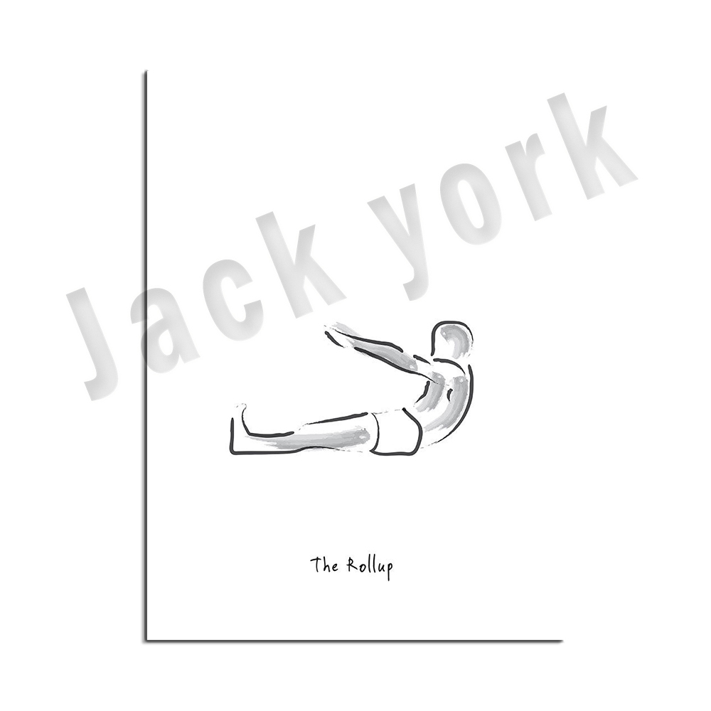 Pilates exercise black and whi - Pilates Yoga Gifts recension och pris