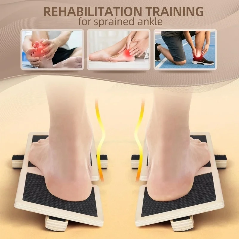 Wooden Single Foot Trainer Bal - Pilates Yoga Shoes recension och pris