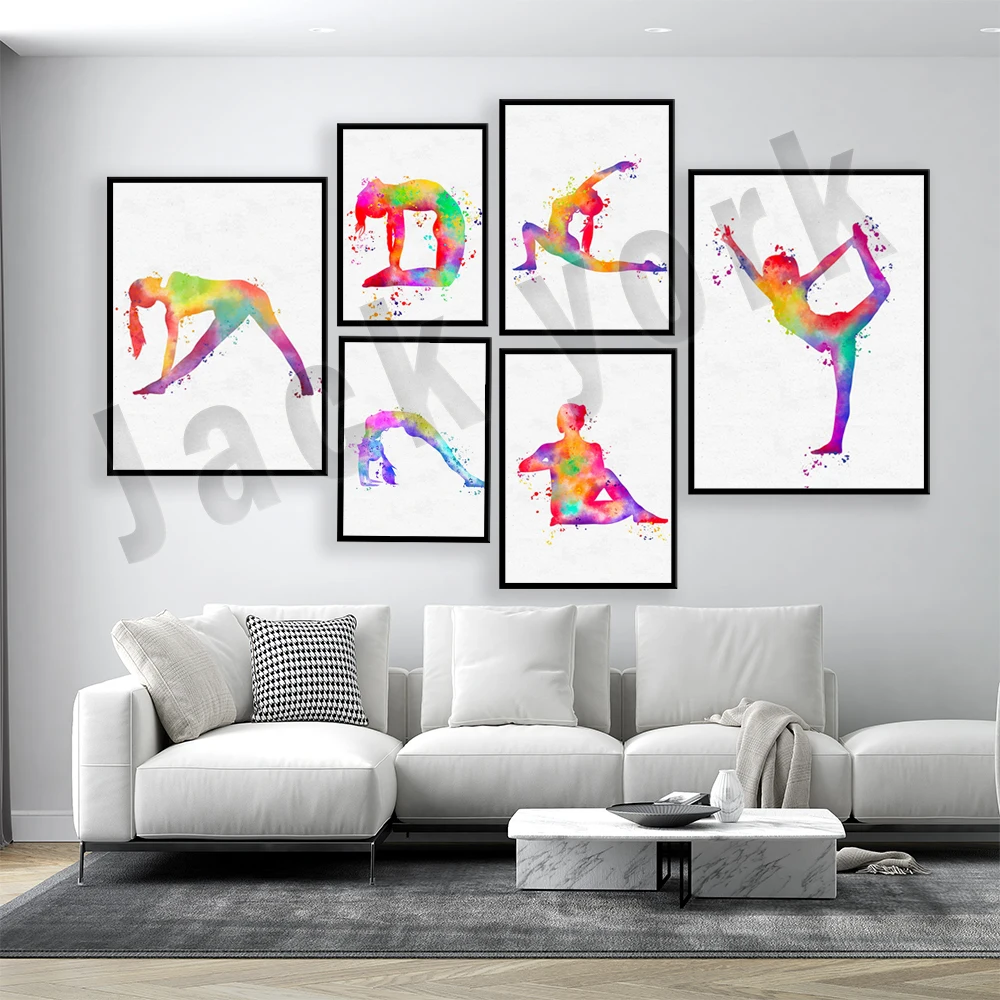 Dance king yoga print, women d - Pilates Yoga Gifts recension och pris