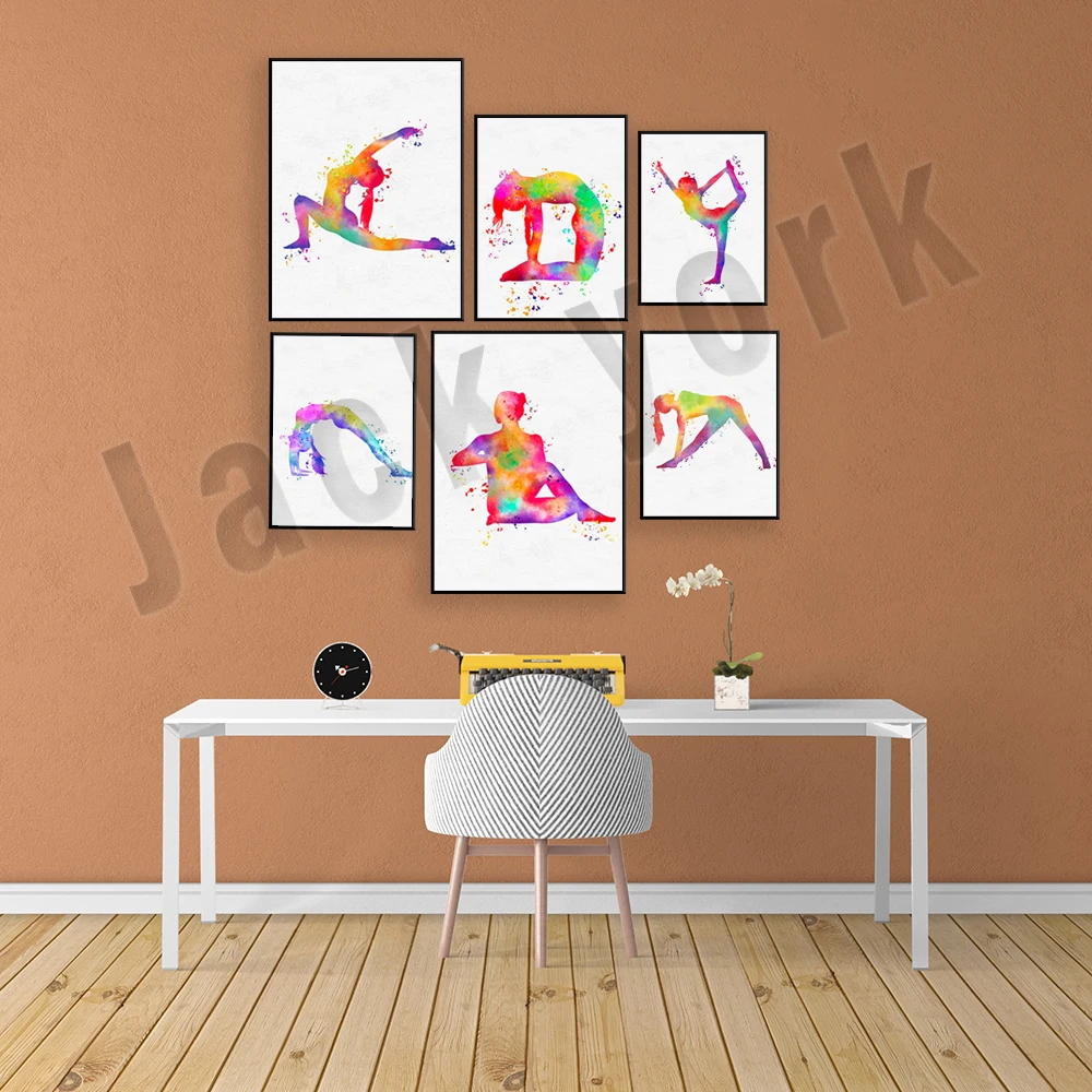 Dance king yoga print, women d - Pilates Yoga Gifts recension och pris