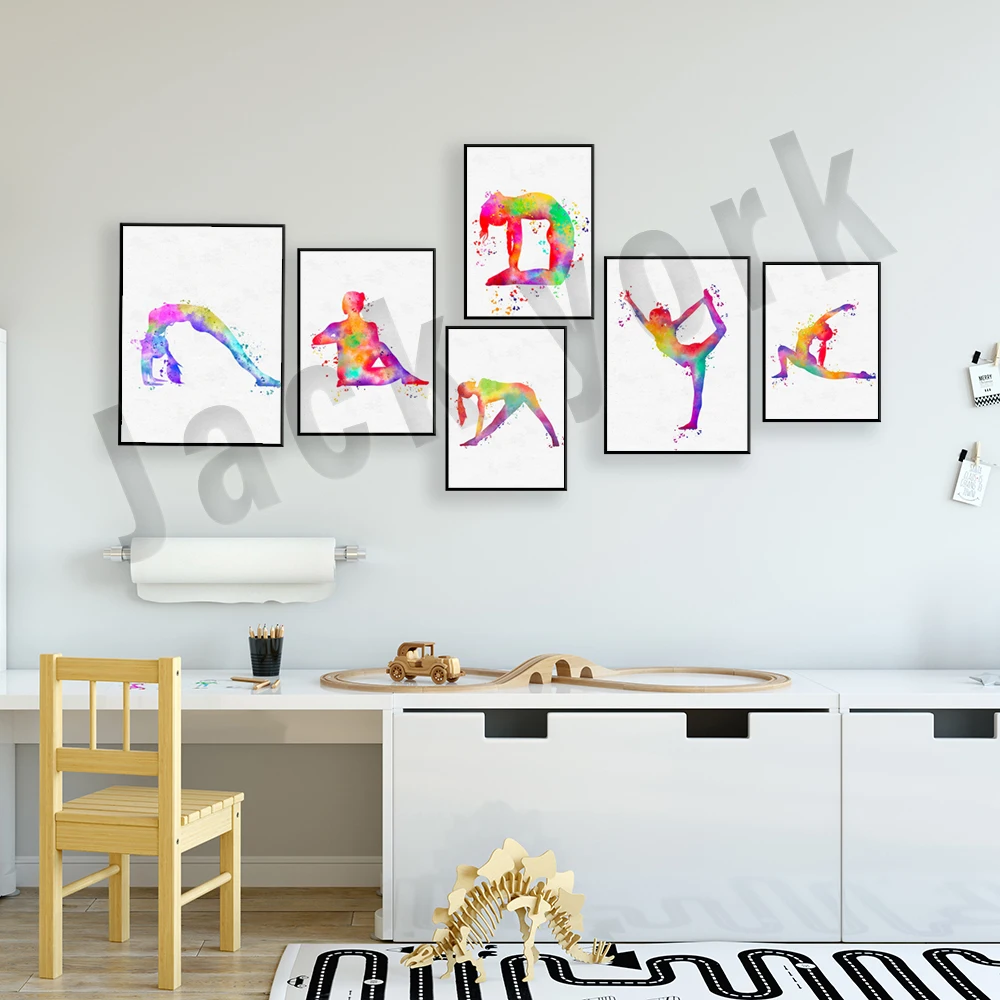 Dance king yoga print, women d - Pilates Yoga Gifts recension och pris