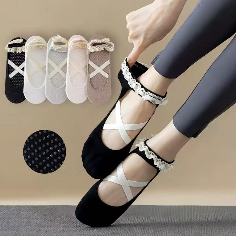 1Pairs Cute Lacework Pilates S - Yoga Pilates Yoga recension och pris